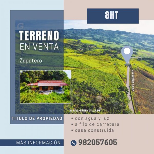 Terreno en Venta en  Tarapoto, San Martin