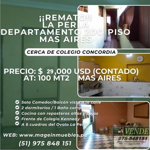 Departamento en Venta en  La Perla, Callao