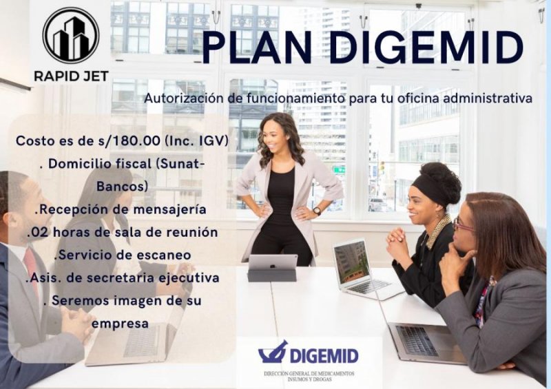 PLAN DIGEMID !! Desde S/180.00